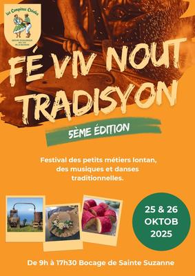 Fé viv nout tradisyon à Sainte-Suzanne