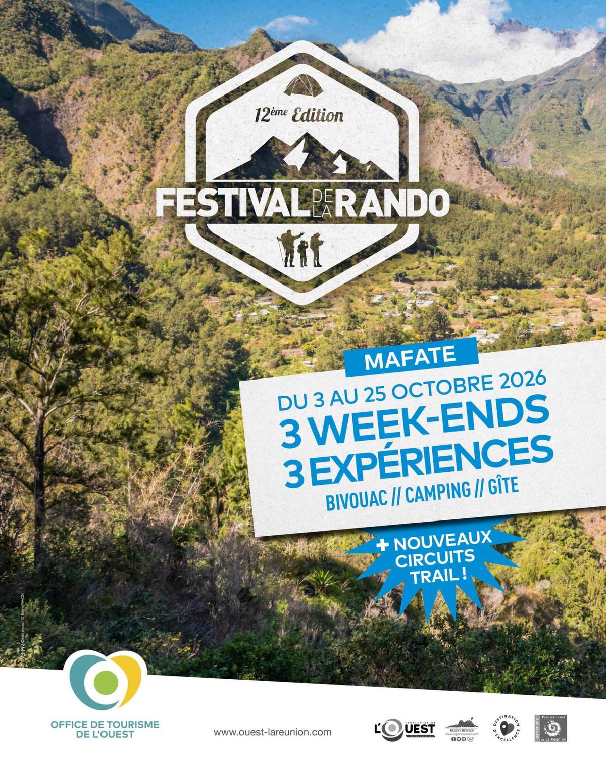 Festival de la rando à La Réunion - Mafate