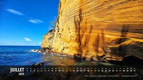 Calendrier Juillet 2025 - Île de la Réunion