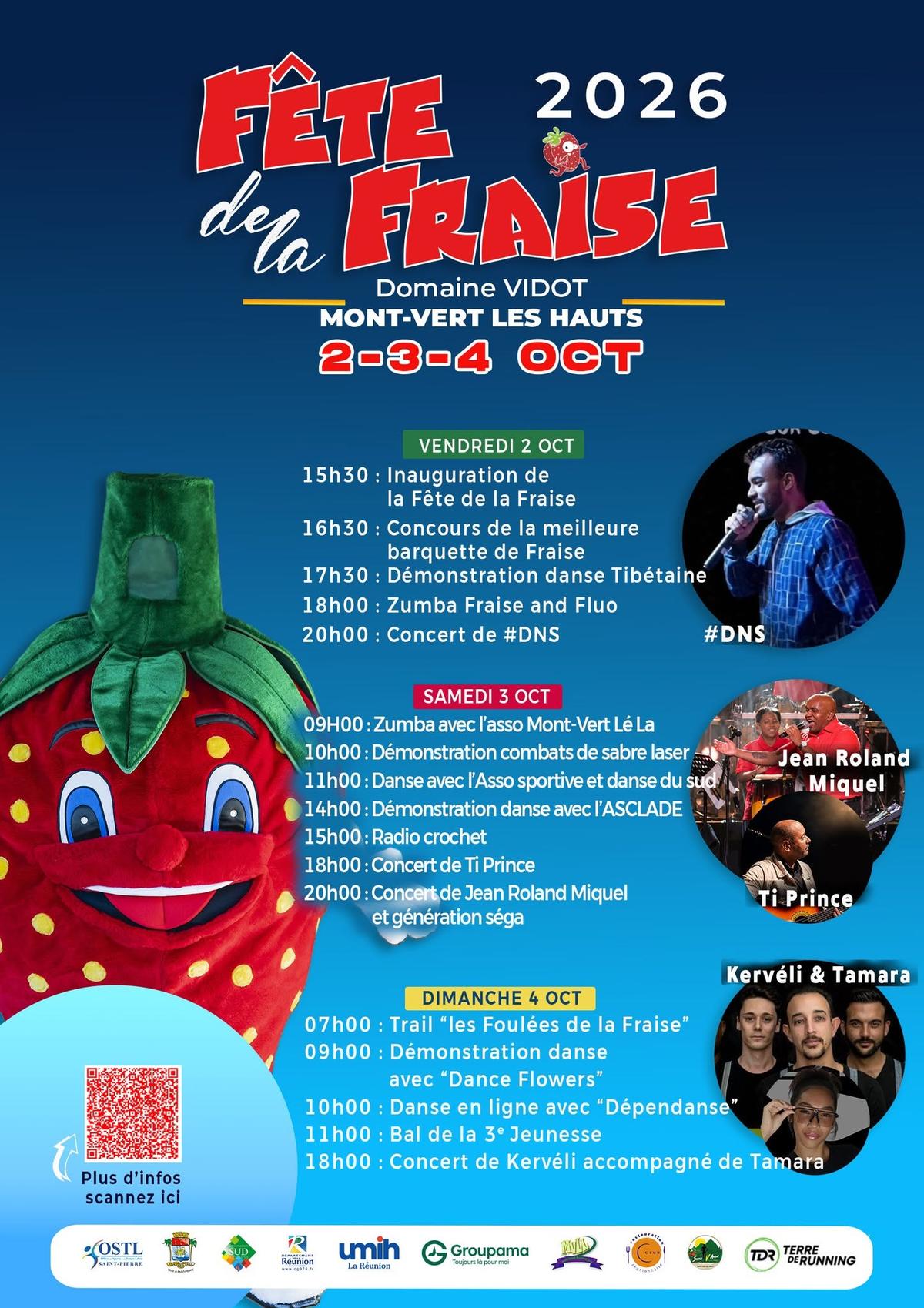 Programme de la fête de la fraise 2026
