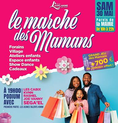 Marché des mamans à Saint-André - La Réunion (974)