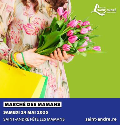 Marché des mamans à Saint-André - La Réunion (974)