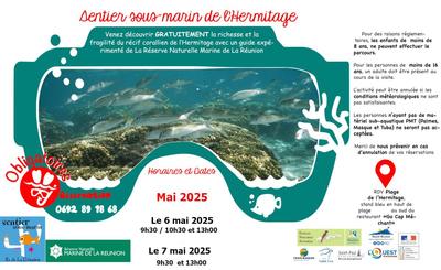 Sentier sous marin de l'Hermitage