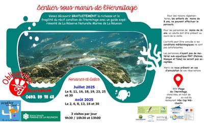 Sentier sous marin de l'Hermitage