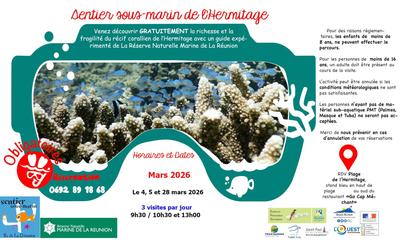 Sentier sous marin de l'Hermitage