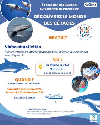 Campus cétacés Globice Réunion