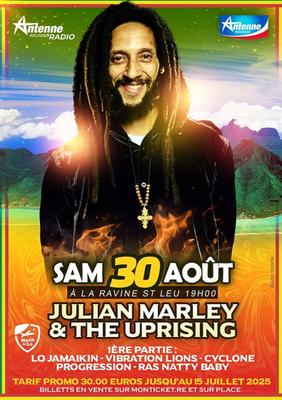 Julian Marley & The Uprising en concert à La Réunion