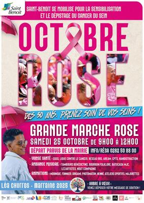 Marche Rose à Saint-Benoît