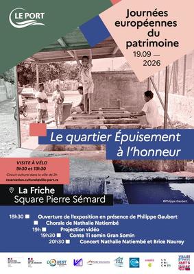 Journées européennes du patrimoine - Le Port - La Réunion