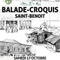 Balade Croquis à Saint-Benoît
