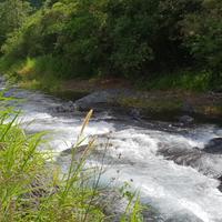 Route de Langevin : L'accès à la rivière et à la cascade de Grand galet est restreint