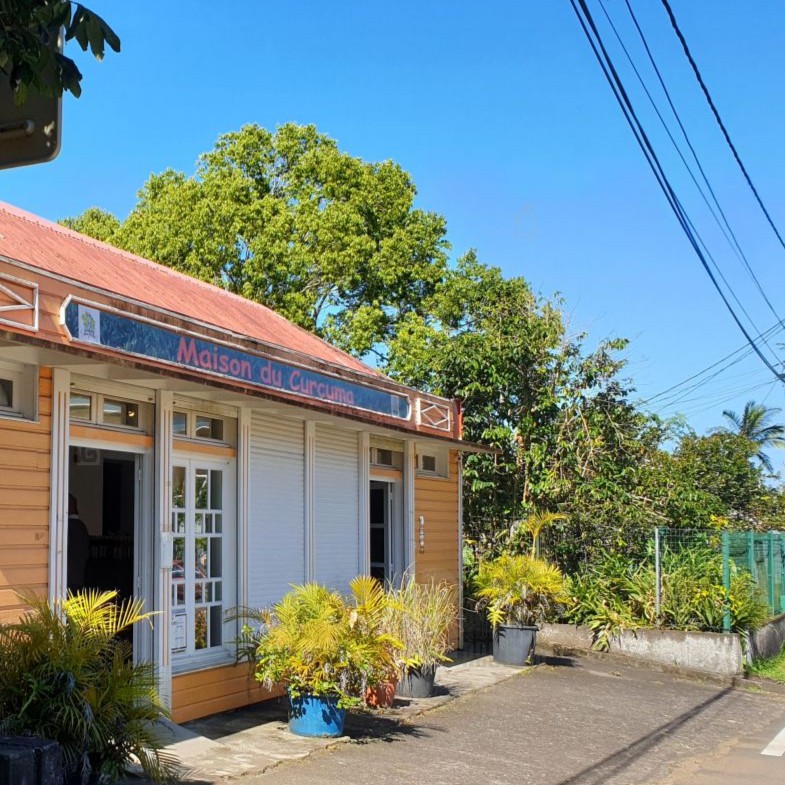 Maison du curcuma à La Réunion
