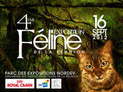 Affiche de l'exposition féline