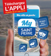 MY SAINT-PIERRE, l'application de la ville de Saint-Pierre