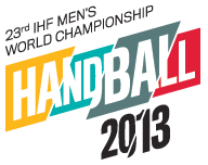 Logo des championnats du monde de Handball 2013