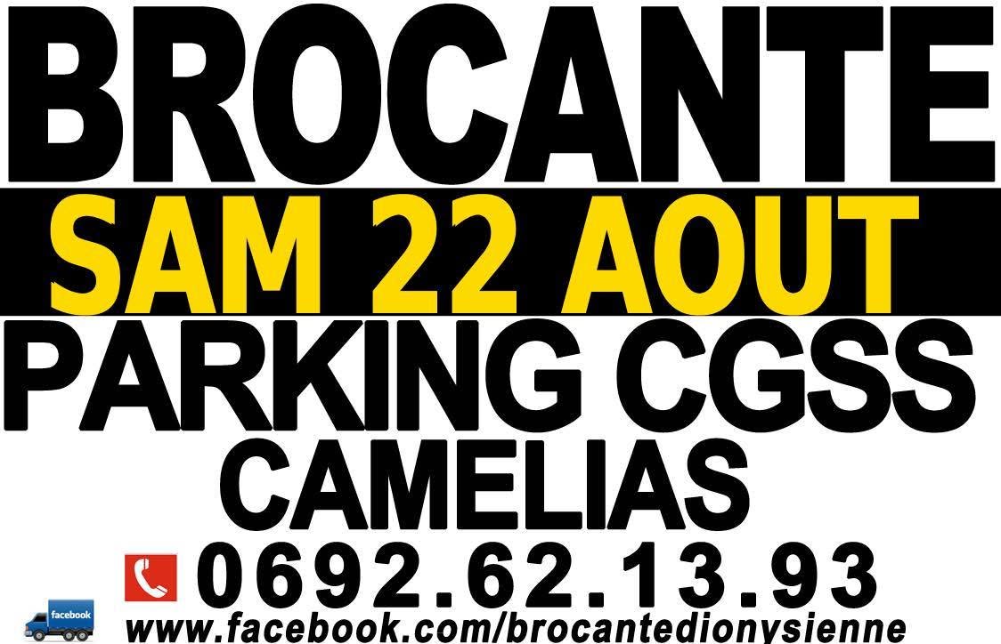 Brocante & Vide grenier à Saint-Denis (Les Camélias)