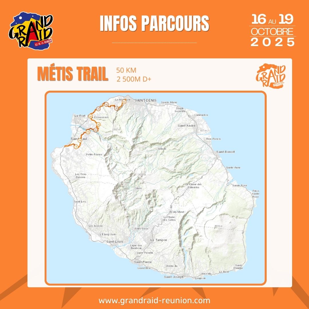 Métis Trail : le parcours