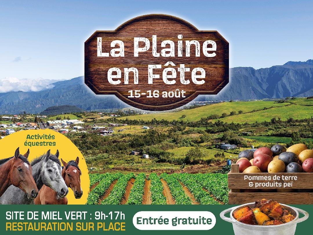 La Plaine en fête - Affiche Ville du Tampon