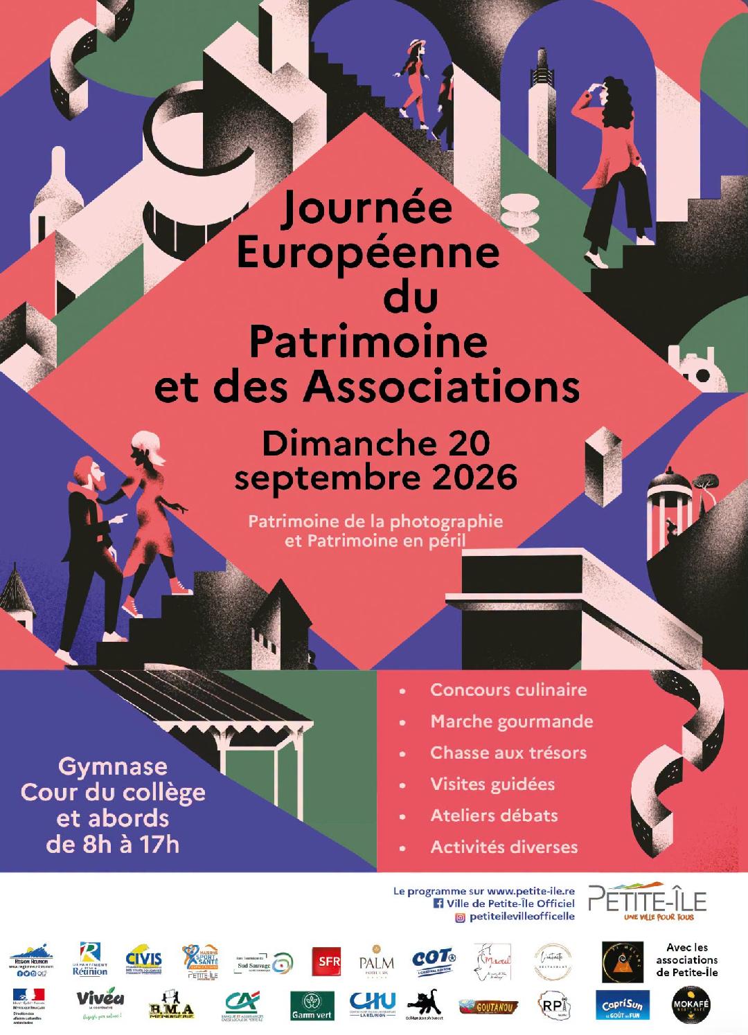 Journée européenne du patrimoine et des associations à Petite-Île