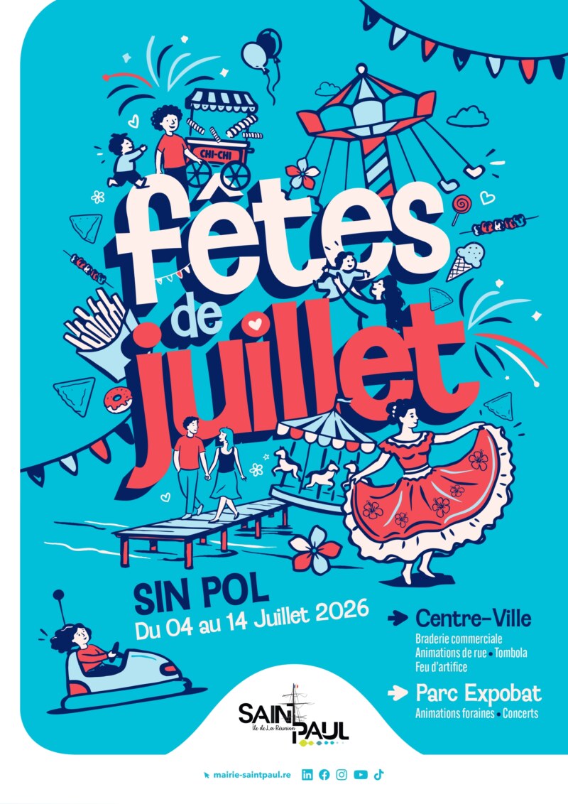 Fêtes de juillet à Saint-Paul