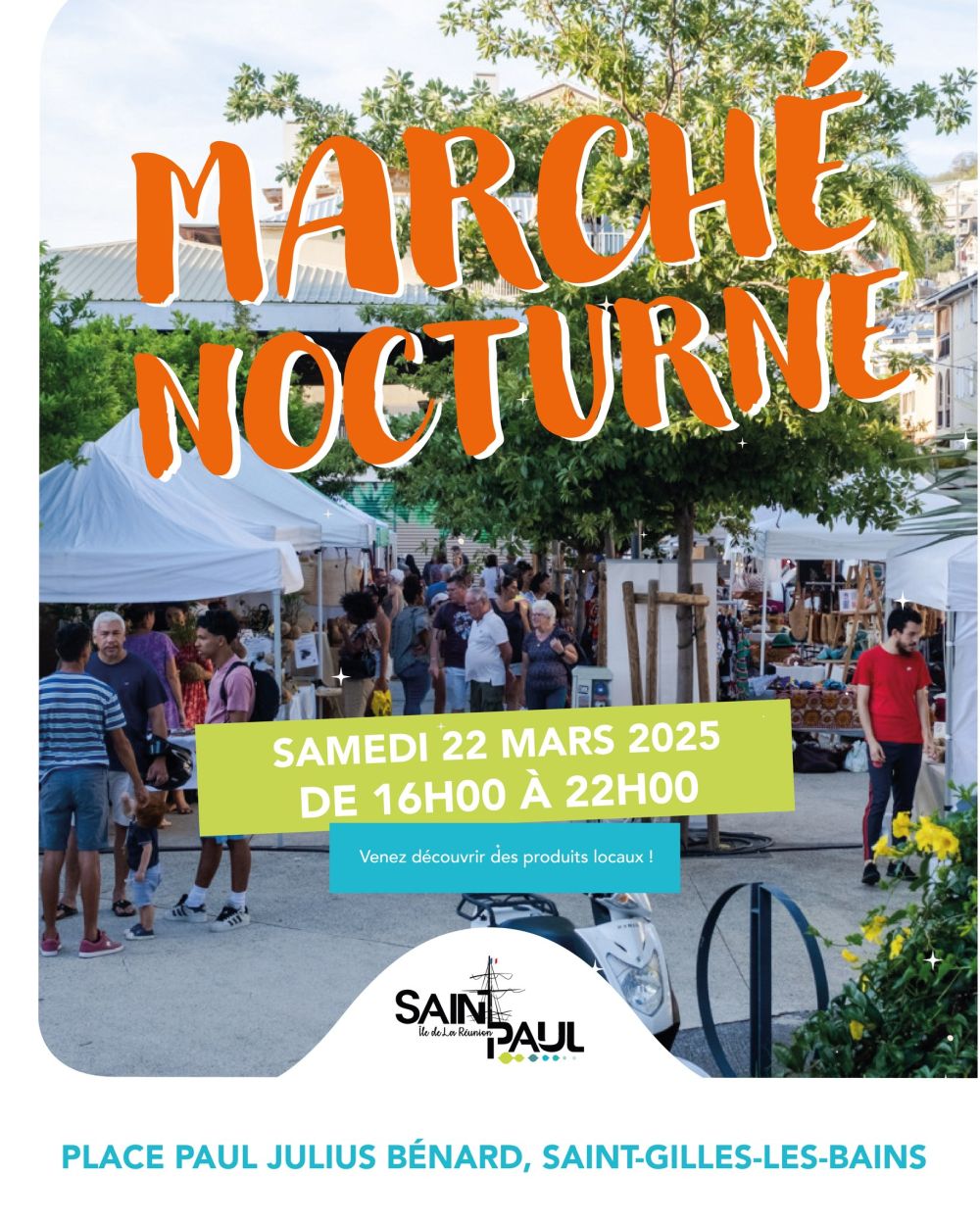 Marché nocturne à SaintGilles