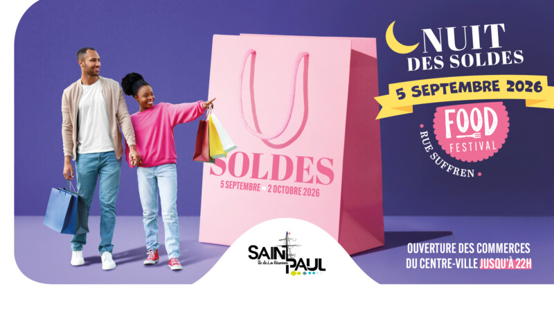 Nuit des soldes à Saint-Paul