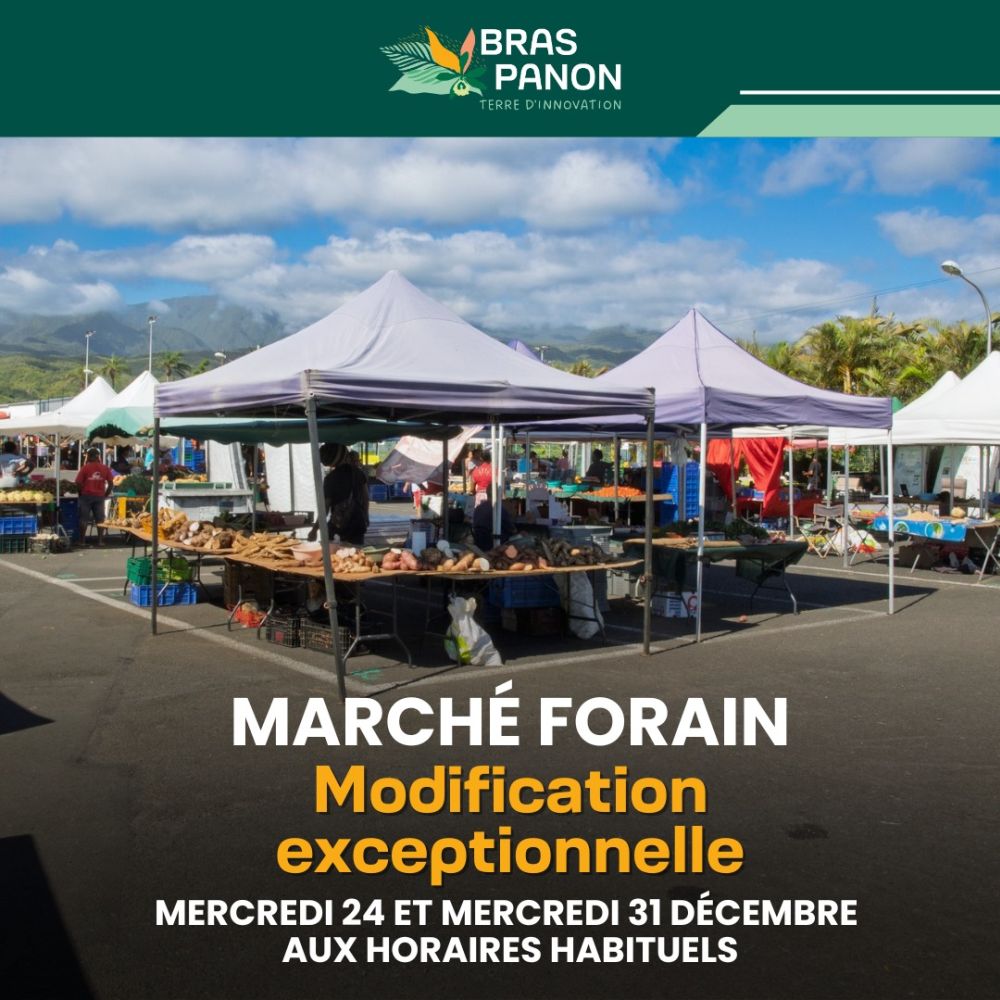 Marché de Bras Panon - La Réunion