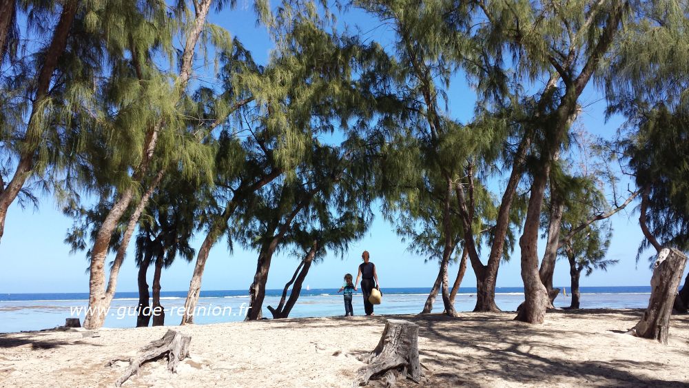 Quand tu arrives à la plage de l'Hermitage : le paradis est à La Réunion
